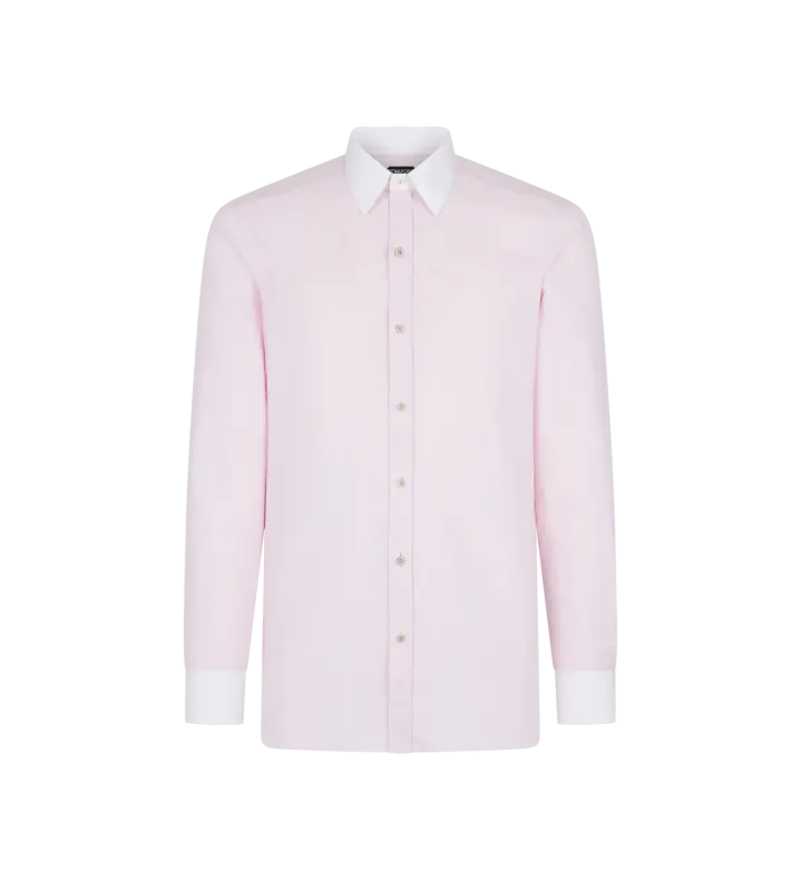 TRIDIMENSIONAL STRUCTURE SLIM FIT SHIRT online